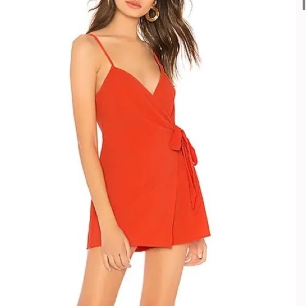 Show Me Your Mumu orange romper